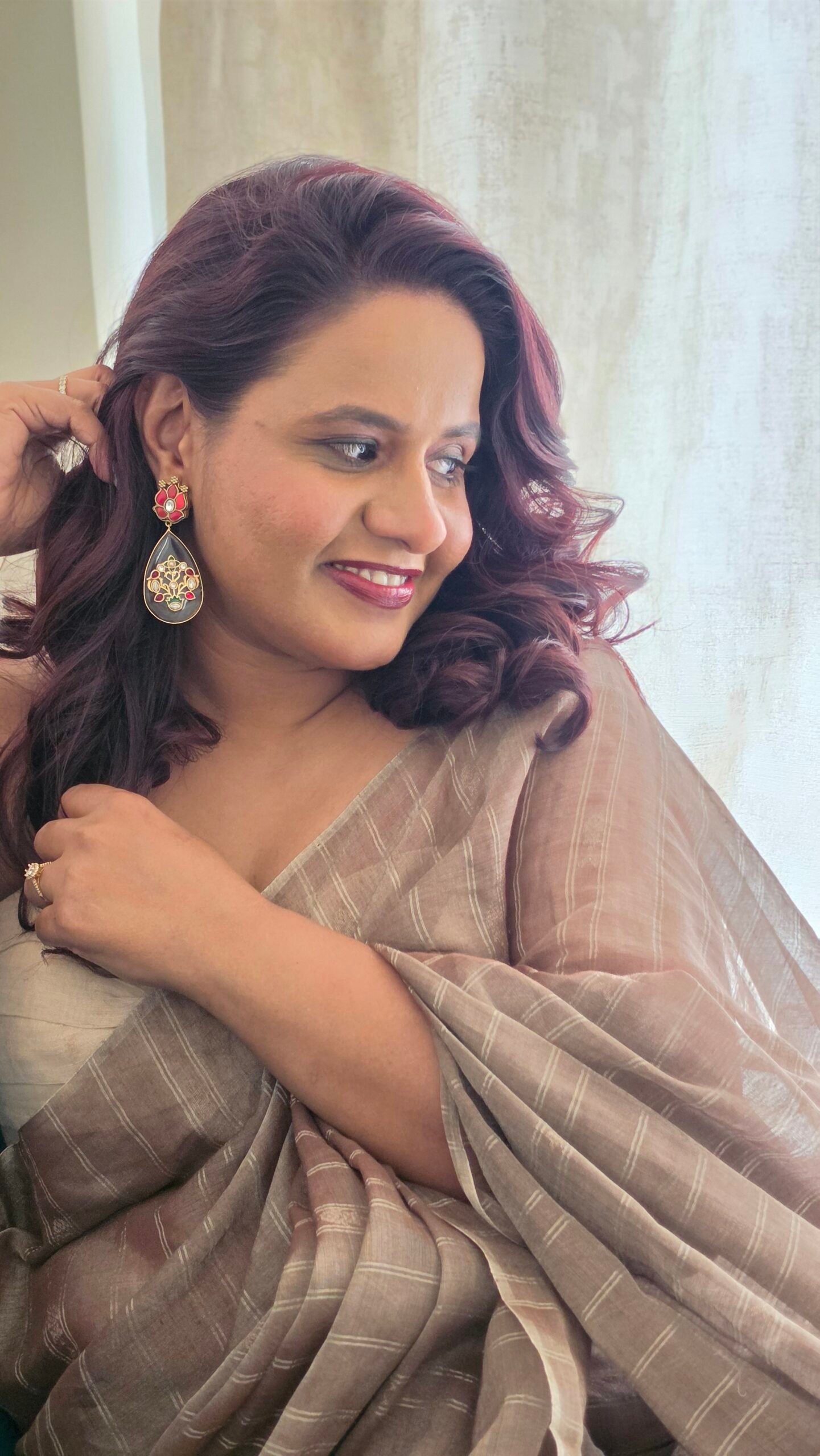 Riya Semi-precious Stone Earrings Thumbnail