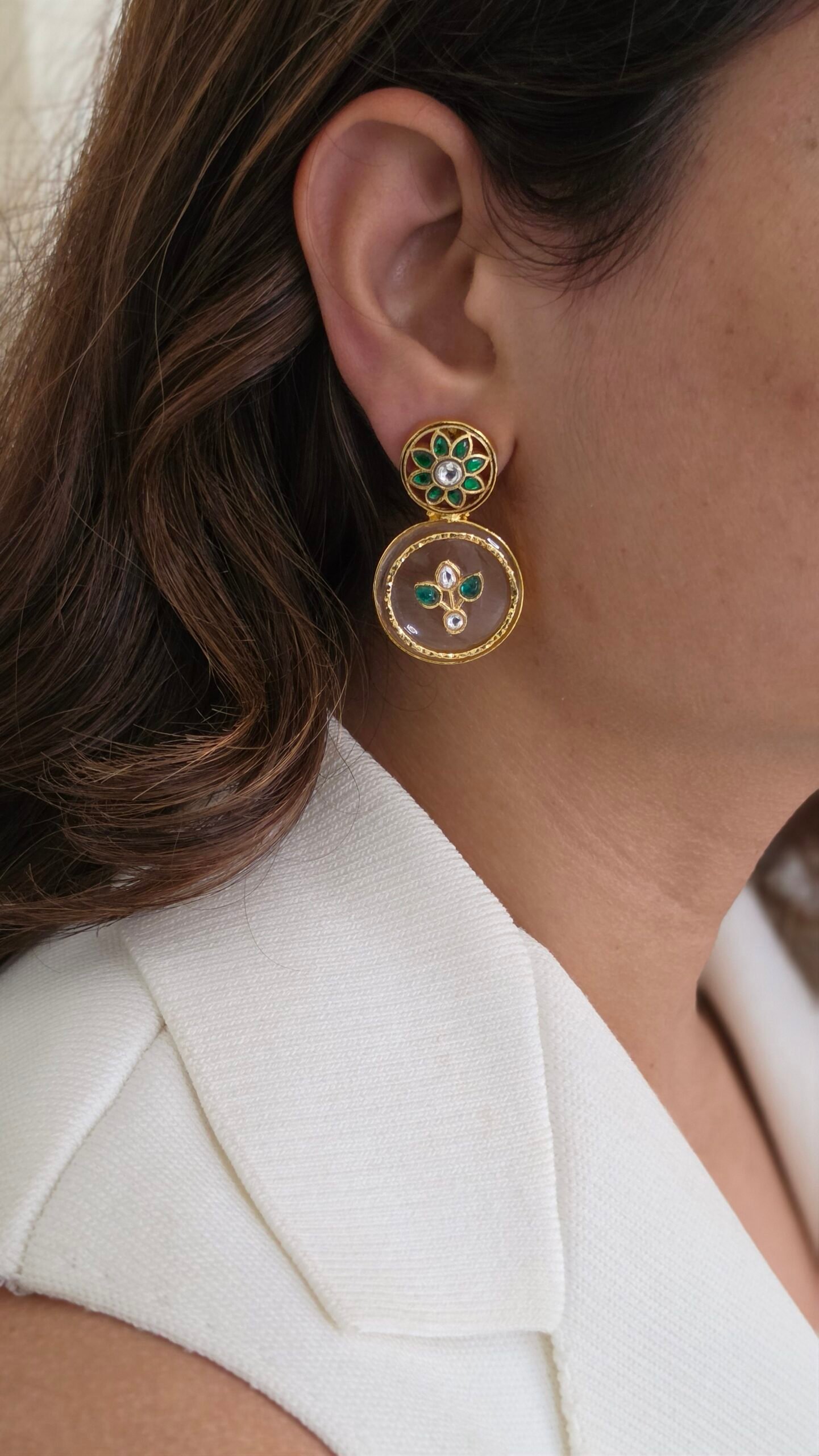 Uma Semi-precious stone earrings Thumbnail