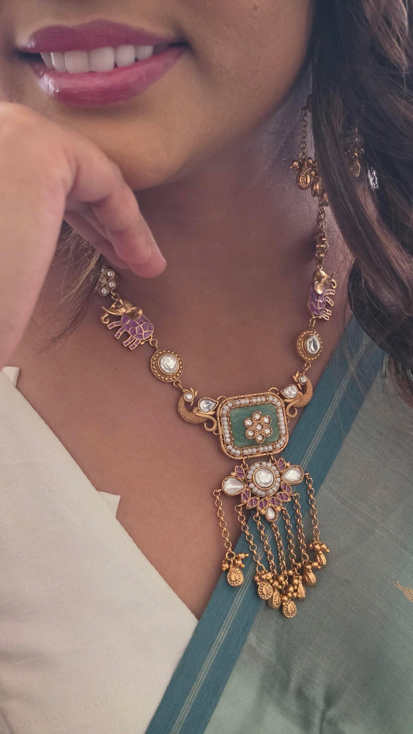 Binita Polki Necklace Thumbnail