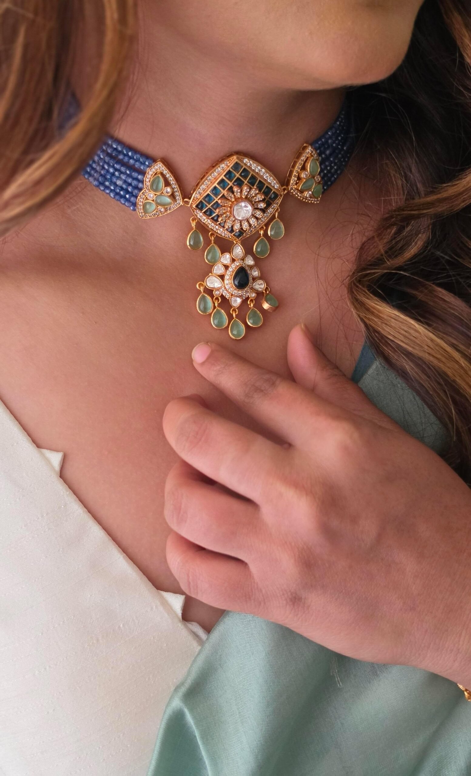 Kripa Polki Choker Thumbnail