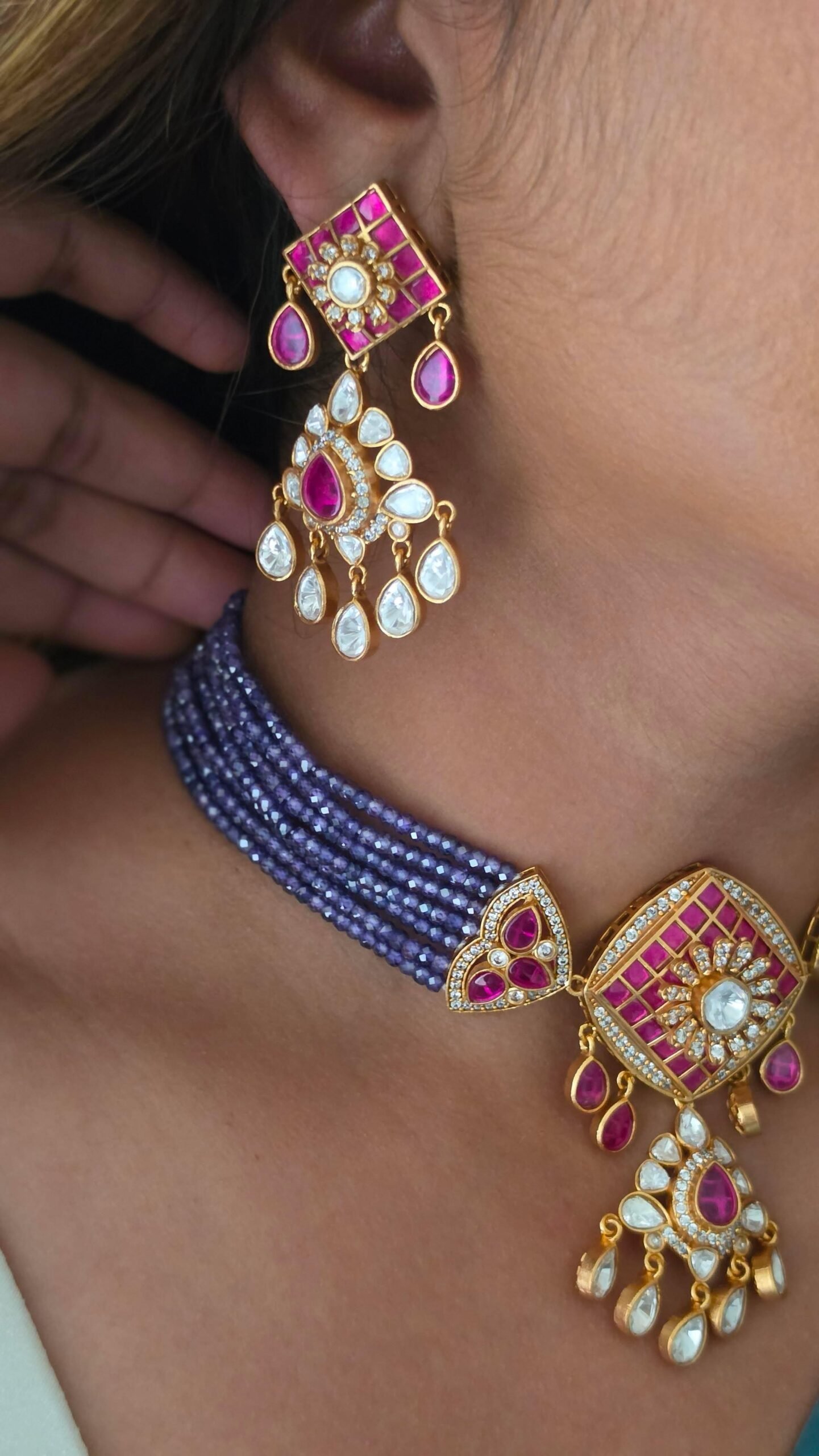 Kripa Polki Choker Thumbnail