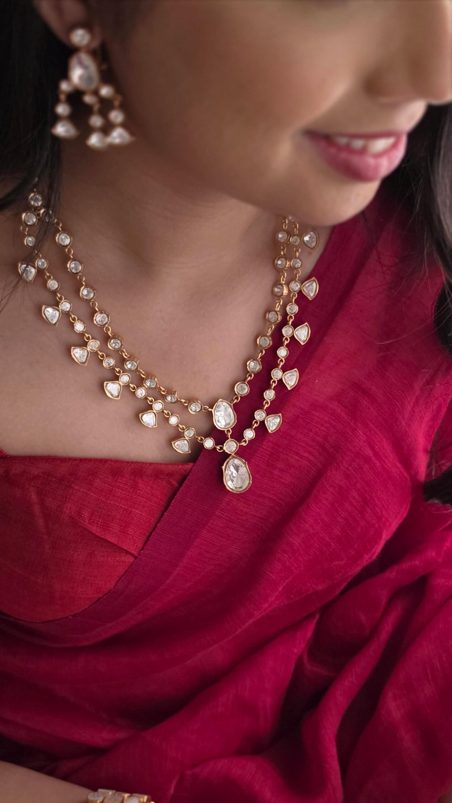 Chaitra Polki Necklace Thumbnail
