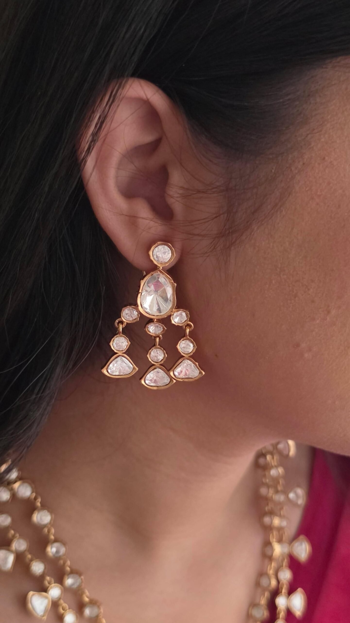 Chaitra Polki Necklace Thumbnail