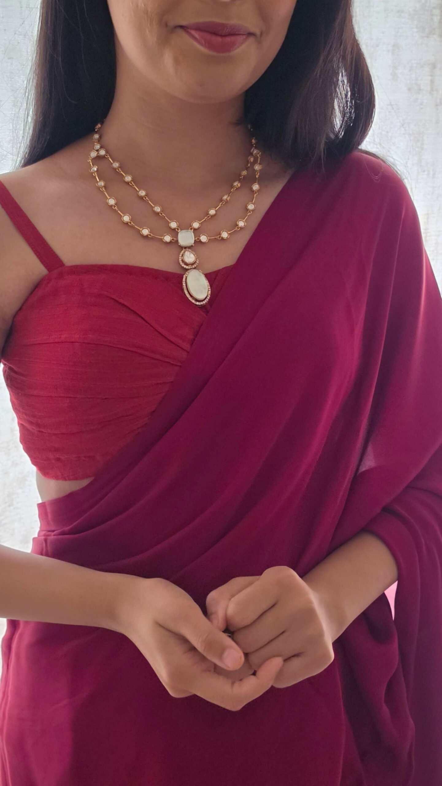 Elena Polki Necklace Thumbnail