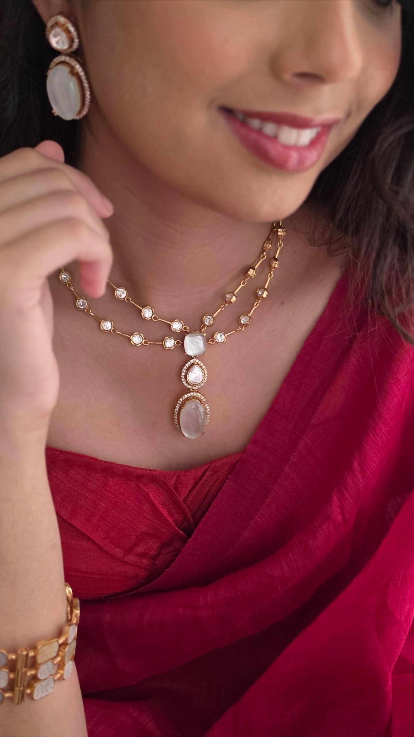 Elena Polki Necklace Thumbnail