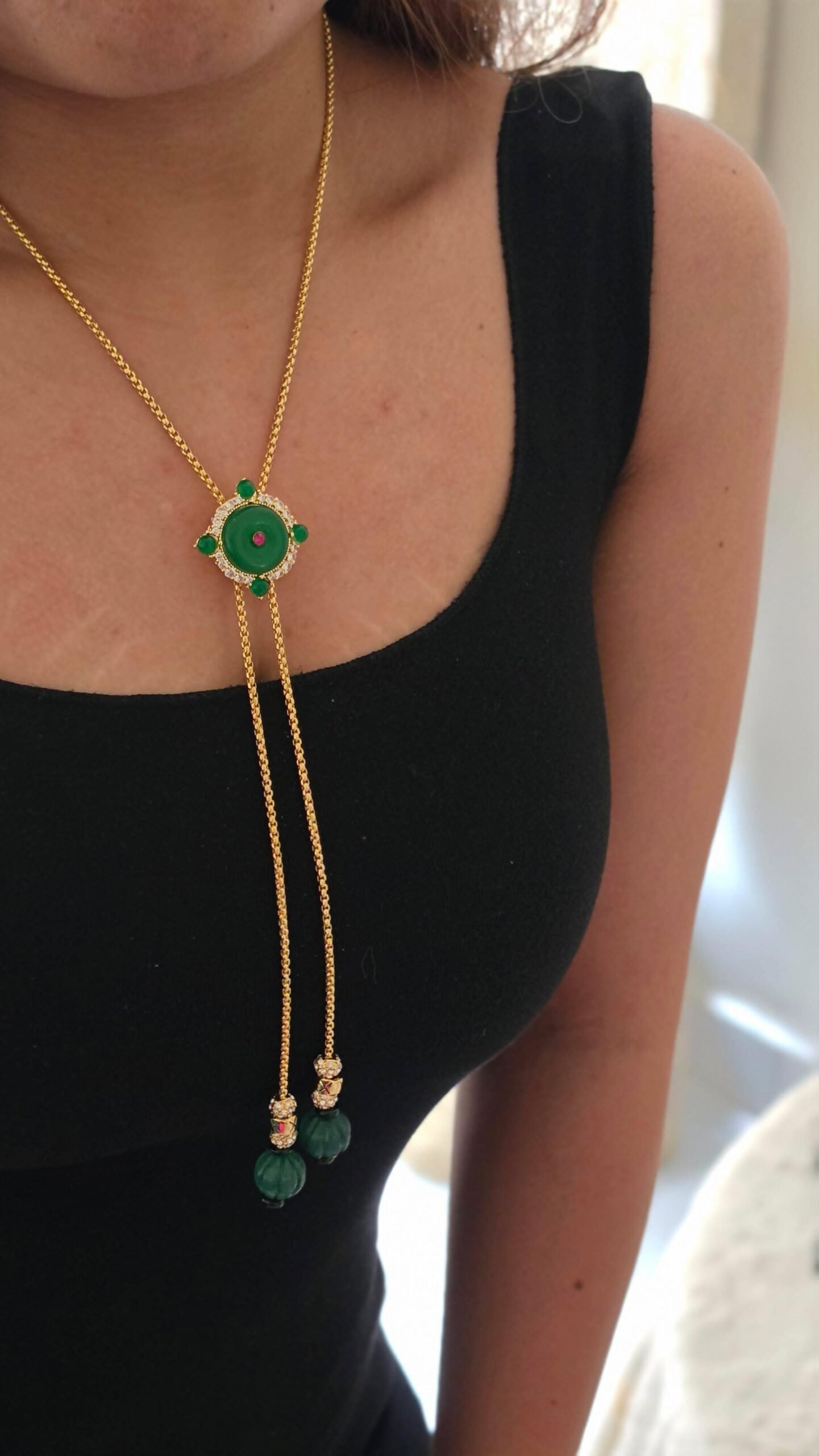 Elira Delicate Long Necklace Thumbnail