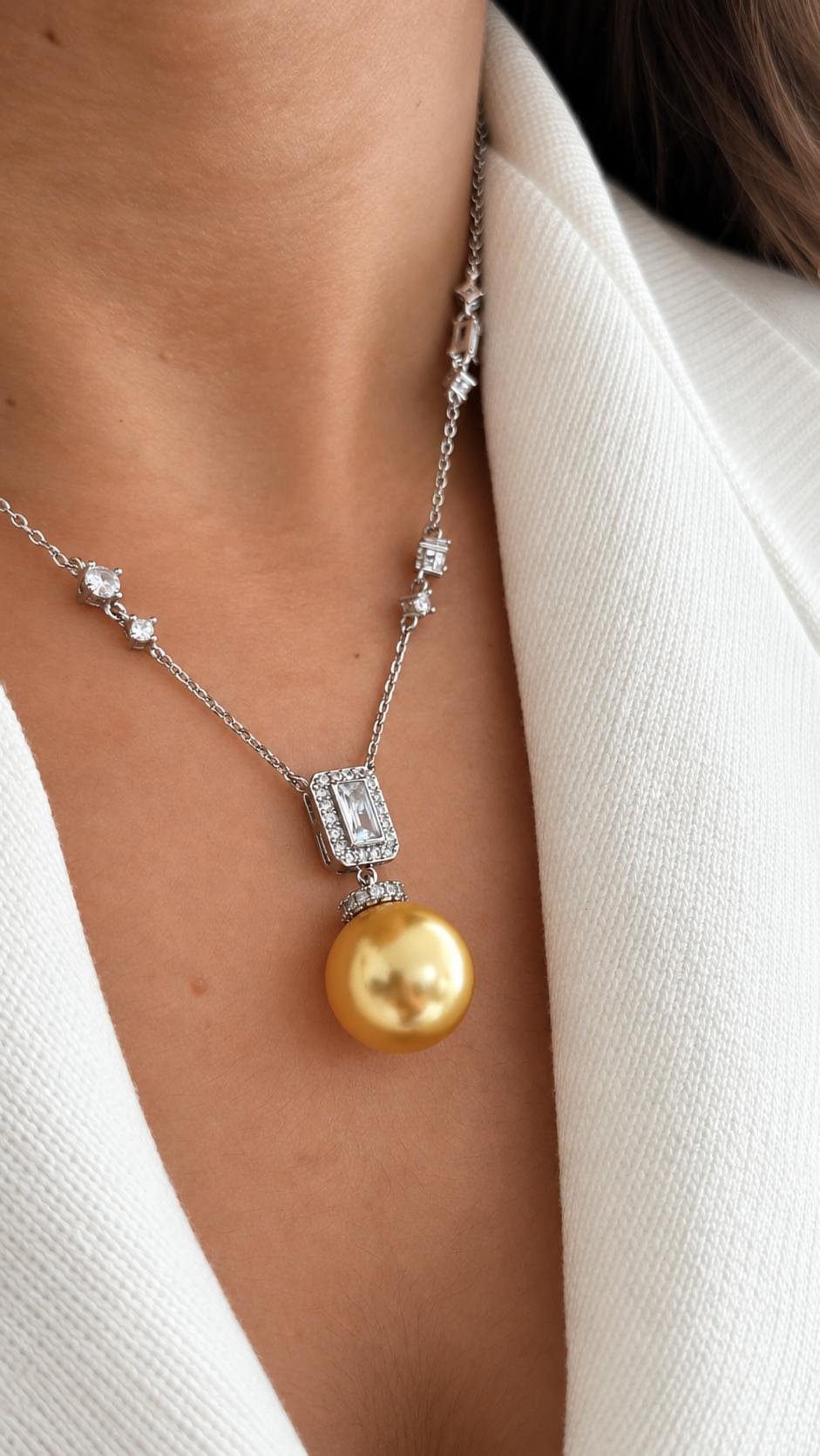 Echo necklace with Earrings Thumbnail