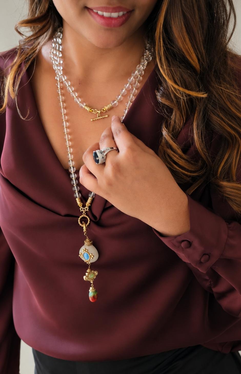 Emma Necklace Long Necklace Thumbnail